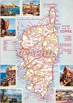 Carte Postale Moderne La Corse