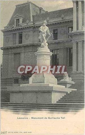 Image du vendeur pour Carte Postale Ancienne Lausanne monument de Guillaume Tell mis en vente par CPAPHIL