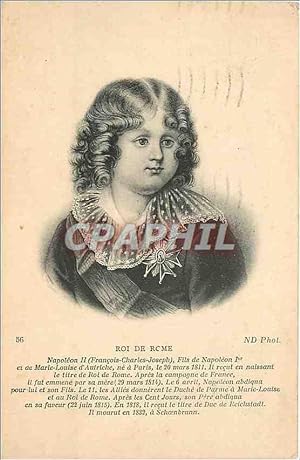 Image du vendeur pour Carte Postale Ancienne ROI DE ROME Napoleon II mis en vente par CPAPHIL