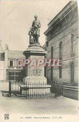 Carte Postale Ancienne Dijon Statue de Rameau