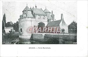 Carte Postale Ancienne Bruges Porte Marechale