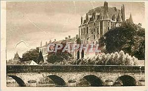 Carte Postale Ancienne Châteauroux Indre Le Château