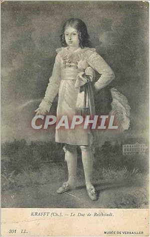 Carte Postale Ancienne KRAFFT-Le duc de reichstadt Musee de Versailles
