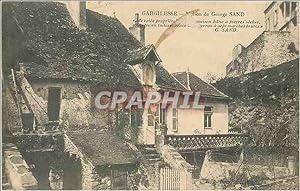 Carte Postale Ancienne Gargîlesse Maison de George Sand