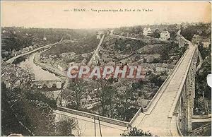 Seller image for Carte Postale Ancienne Dinan vue panoramique du Port et du Viaduc for sale by CPAPHIL