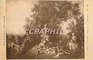 Bild des Verkufers fr Carte Postale Ancienne Nicolas Lancret 1690 1743 L'Automne zum Verkauf von CPAPHIL