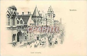 Carte Postale Ancienne London law Courts