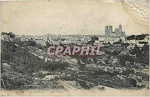 Carte Postale Ancienne Laon vue générale