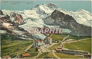 Bild des Verkufers fr Carte Postale Ancienne Scheidegg und Jungfrau zum Verkauf von CPAPHIL