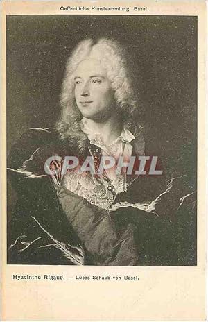 Bild des Verkufers fr Carte Postale Ancienne hyacinthe Rigaud Lucas Schaub von Basel zum Verkauf von CPAPHIL