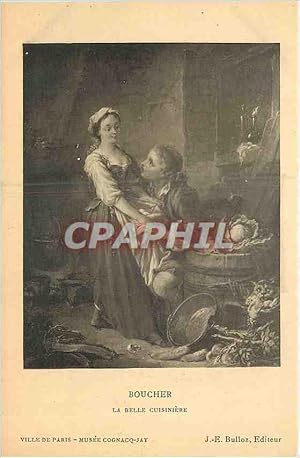 Seller image for Carte Postale Ancienne Boucher La Belle Cuisiniere for sale by CPAPHIL