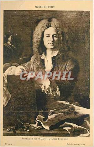 Seller image for Carte Postale Ancienne Musee de Lyon Portrait de Piestre Drevet Graveur Lyonnais for sale by CPAPHIL