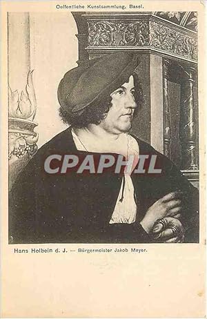 Image du vendeur pour Carte Postale Ancienne Oeffentliche Kunstsammlung Basel Hans Holbein dJ mis en vente par CPAPHIL