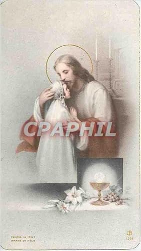 Image du vendeur pour Image Souvenir de ma Premiere Communion Eglise Saint Cyprien Toulon mis en vente par CPAPHIL