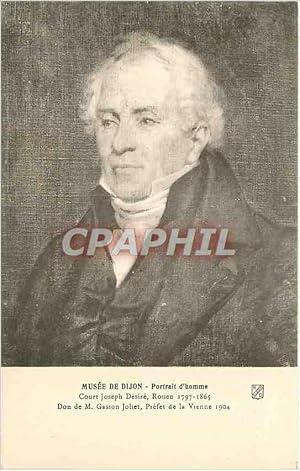 Seller image for Carte Postale Ancienne Musee de Dijon Portrait d'homme Court Joseph Desire Rouen for sale by CPAPHIL