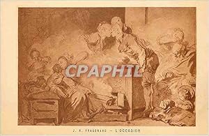 Image du vendeur pour Carte Postale Ancienne Fragonard L'Occasion mis en vente par CPAPHIL