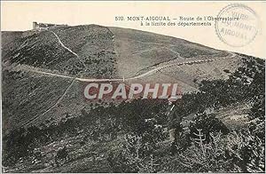 Imagen del vendedor de Carte Postale Ancienne Mont Aigoual Route de l'Observatoire a la limite des dpartements a la venta por CPAPHIL