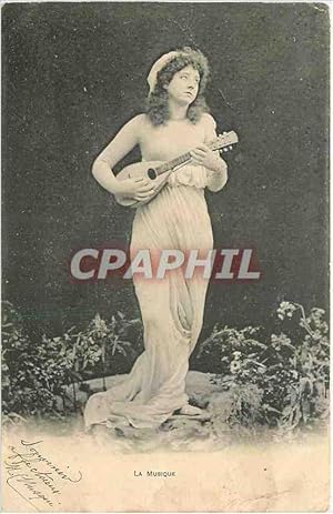 Image du vendeur pour Carte Postale Ancienne La Musique mis en vente par CPAPHIL