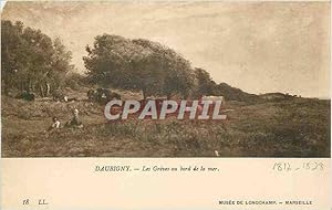 Bild des Verkufers fr Carte Postale Ancienne Daubigny Les Greves au bord de la mer Musee de Longchamp Marseille zum Verkauf von CPAPHIL