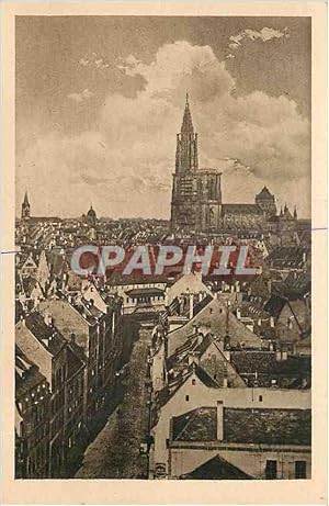 Carte Postale Ancienne Strassburg Gesamtansicht