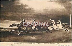 Image du vendeur pour Carte Postale Ancienne Gericault Courses de Chevaux a Epson mis en vente par CPAPHIL