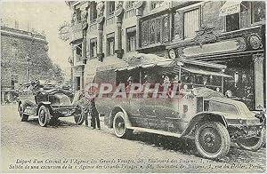 Imagen del vendedor de Reproduction Depart d'un Circuit de l'Agence des Grands Voyages Boulevard des Italiens Paris Automobile Aut a la venta por CPAPHIL