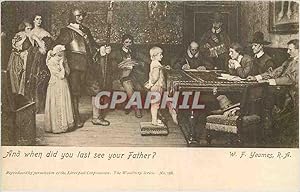 Seller image for Carte Postale Ancienne And when did you last see your Father? for sale by CPAPHIL