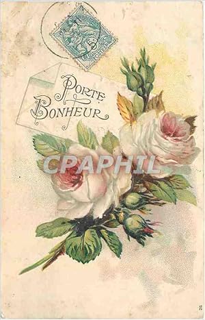 Bild des Verkufers fr Carte Postale Ancienne Porte Bonheur zum Verkauf von CPAPHIL