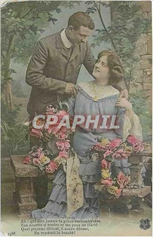 Bild des Verkufers fr Carte Postale Ancienne Ah qui dira jamais ta grce enchanteresse Femme zum Verkauf von CPAPHIL