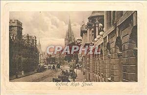 Carte Postale Ancienne Oxford High Street Londres