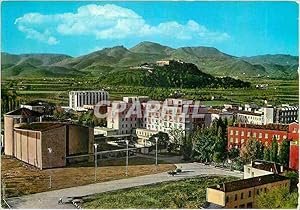 Bild des Verkufers fr Carte Postale Moderne Abano Terme Padova Eglise du S Cuore alle Terme et vue gnrale vers S Daniele zum Verkauf von CPAPHIL