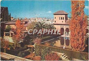 Bild des Verkufers fr Carte Postale Moderne Granada Jardins du Portel zum Verkauf von CPAPHIL