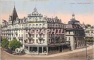 Seller image for Carte Postale Ancienne Luzern Htel Gotthard for sale by CPAPHIL