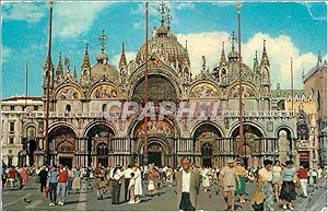 Carte Postale Moderne Venezia Basilica di S Marco