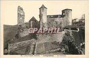 Carte Postale Ancienne Cantal Laroquebrou Le Château