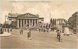 Carte Postale Ancienne Victoria Rooms and Royal Colonial Institute Clifton Bristol