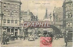 Carte Postale Ancienne London Ludgate Circus