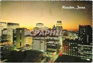 Carte Postale Moderne Sunset in the sixth largest city in the nation Houston Texas