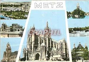 Carte Postale Moderne Souvenir de Metz (Moselle)
