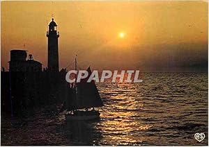 Bild des Verkufers fr Carte Postale Moderne Oui j'ai quitte ce port tranquille Bateau Phare zum Verkauf von CPAPHIL