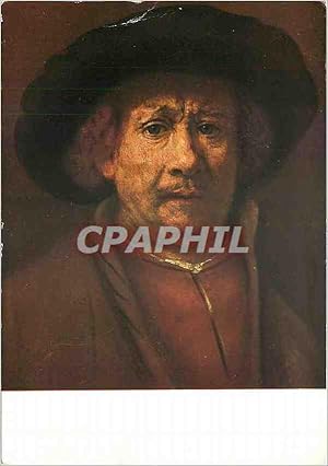 Image du vendeur pour Carte Postale Moderne Rembrandt Harmensz Van Ryn (1606 1669) son portrait par lui meme mis en vente par CPAPHIL