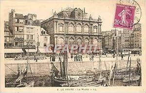 Carte Postale Ancienne Le Havre le Musee Bateaux