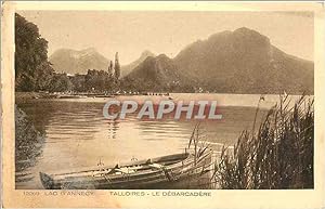 Bild des Verkufers fr Carte Postale Ancienne Lac d'Annecy Talloires Le Debarcedere zum Verkauf von CPAPHIL