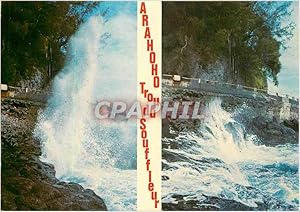 Carte Postale Moderne Tahiti The Blowhole of Arahoho on the East Coast of Tahiti