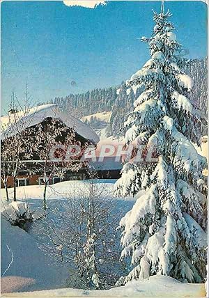 Image du vendeur pour Carte Postale Moderne L'hiver dans les Alpes Chalet sous la neige mis en vente par CPAPHIL