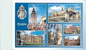 Carte Postale Moderne Krakow The Town Hall Tower