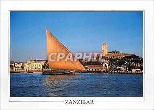 Immagine del venditore per Carte Postale Moderne Dhow at Beit al Ajaib seafront House of Wonders Zanzibar venduto da CPAPHIL