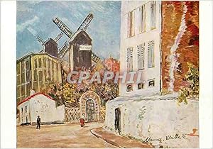 Image du vendeur pour Carte Postale Moderne Maurice Utrillo Le Moulin de la Galette mis en vente par CPAPHIL