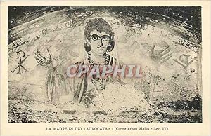 Bild des Verkufers fr Carte Postale Ancienne La Madre di dio Advocata (Coemeterium Maius Sec IV) zum Verkauf von CPAPHIL