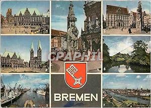 Carte Postale Moderne Bremen Marktplatz und Rathaus